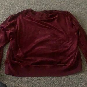 VELVET SWEATER barely worn:)
